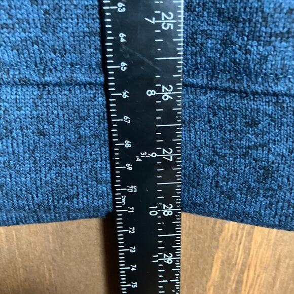 Eddie Bauer Mens Sweatshirt Blue Radiator Fleece Snap Mock Neck Long Sleeve L - Picture 9 of 12